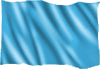 blaue Flagge