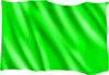 grüne Flagge