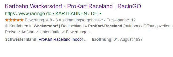 Google Ergebnis Beispiel 2