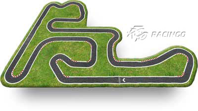 Streckenlayout Karting Genk