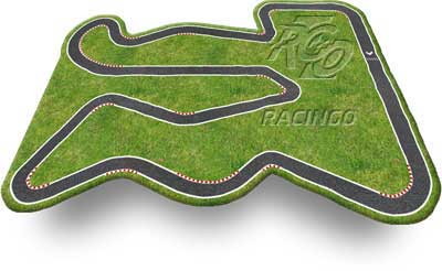 Streckenlayout Bahrain Int. Karting Circuit