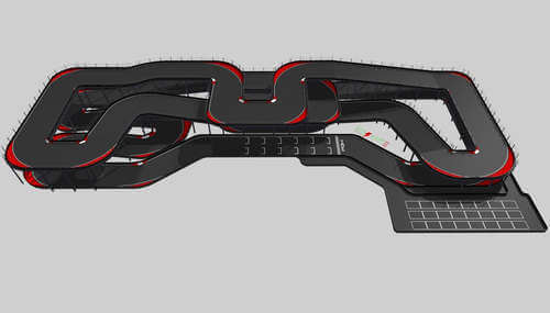 Streckenlayout ECO-KART (Impressionen 01)