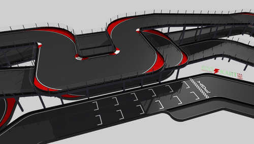 Streckenlayout ECO-KART (Impressionen 06)