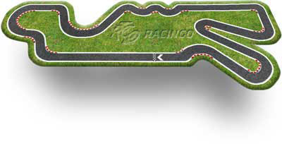 Streckenlayout Kartbahn Dargelin