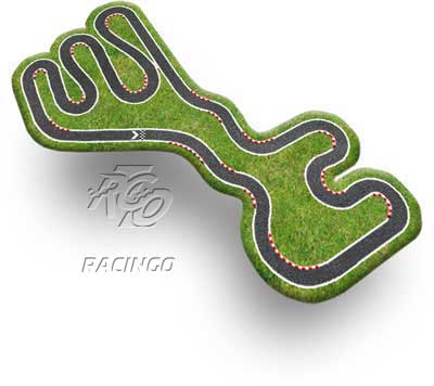 Streckenlayout Motorsportarena Oppenrod