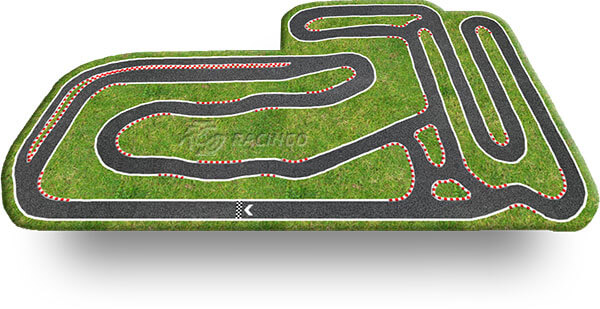 Streckenlayout Vojens Motorsport Arena