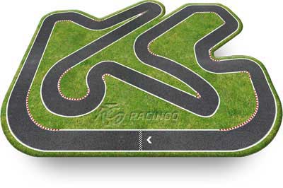 Streckenlayout Circuito Int. de Zuera