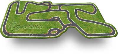 Streckenlayout Sologne Karting