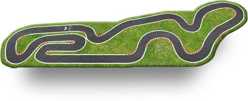 Streckenlayout LYDD KART CIRCUIT