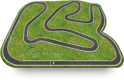 Streckenlayout Adria karting raceway