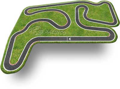 Streckenlayout Circuito Internazionale di Busca