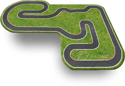 Streckenlayout Kartcircuit Stadskanaal