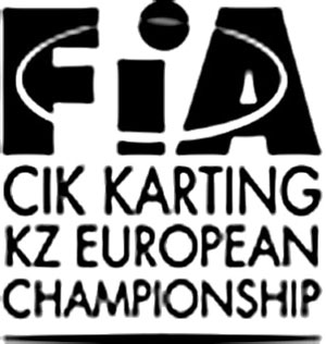 Logo CIK-FIA KZ Europameisterschaft