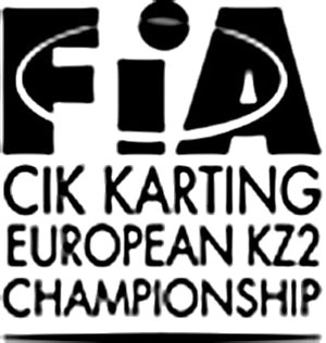 Logo CIK-FIA KZ2 Europameisterschaft